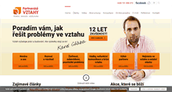 Desktop Screenshot of partnerske-vztahy.eu